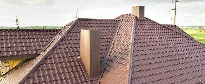 Residential Chimney Flashing Restoration in East Cleveland, OH