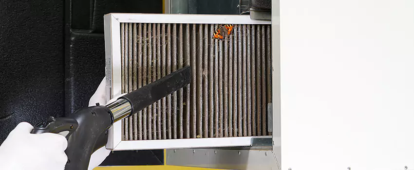 Clogged Air Duct Cleaning Process in East Cleveland, OH