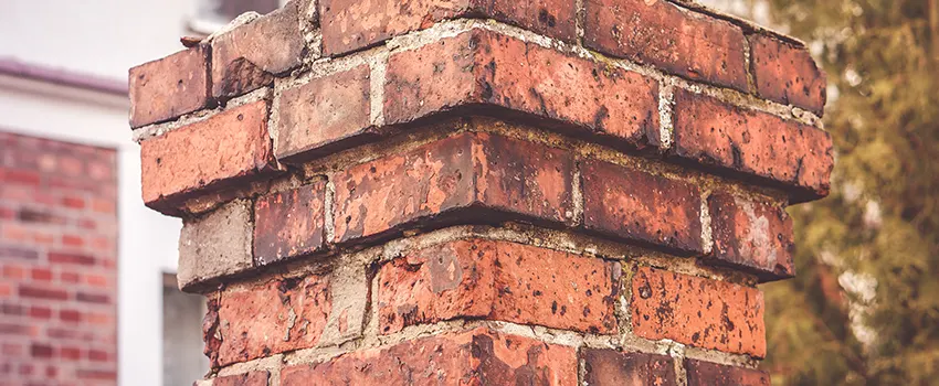 Cracked Chimney Bricks Repair Cost in East Cleveland, Ohio