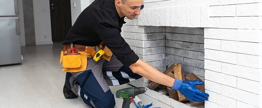 Fireplace Damaged Damper Frame Repair Services in East Cleveland, Ohio