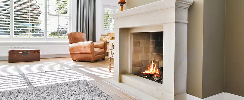 Vintage Fireplace Refacing in East Cleveland, Ohio