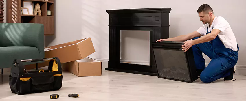 Old Rusted Metal Fireplace Repair And Replacement in East Cleveland, OH